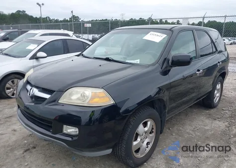 2004 Acura Mdx из США, поврежденный, VIN 2HNYD18204H559594